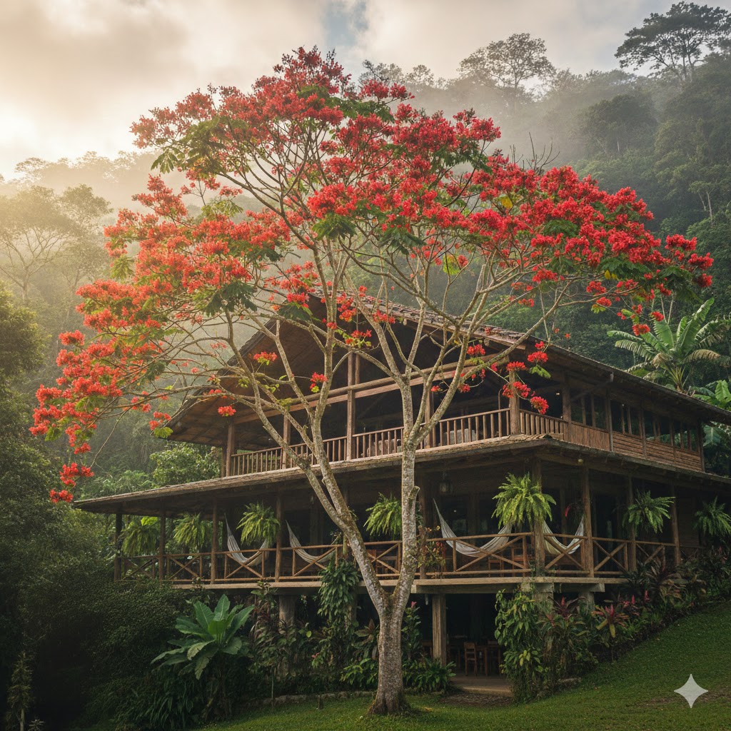 Coral Tree Lodge AI-Image